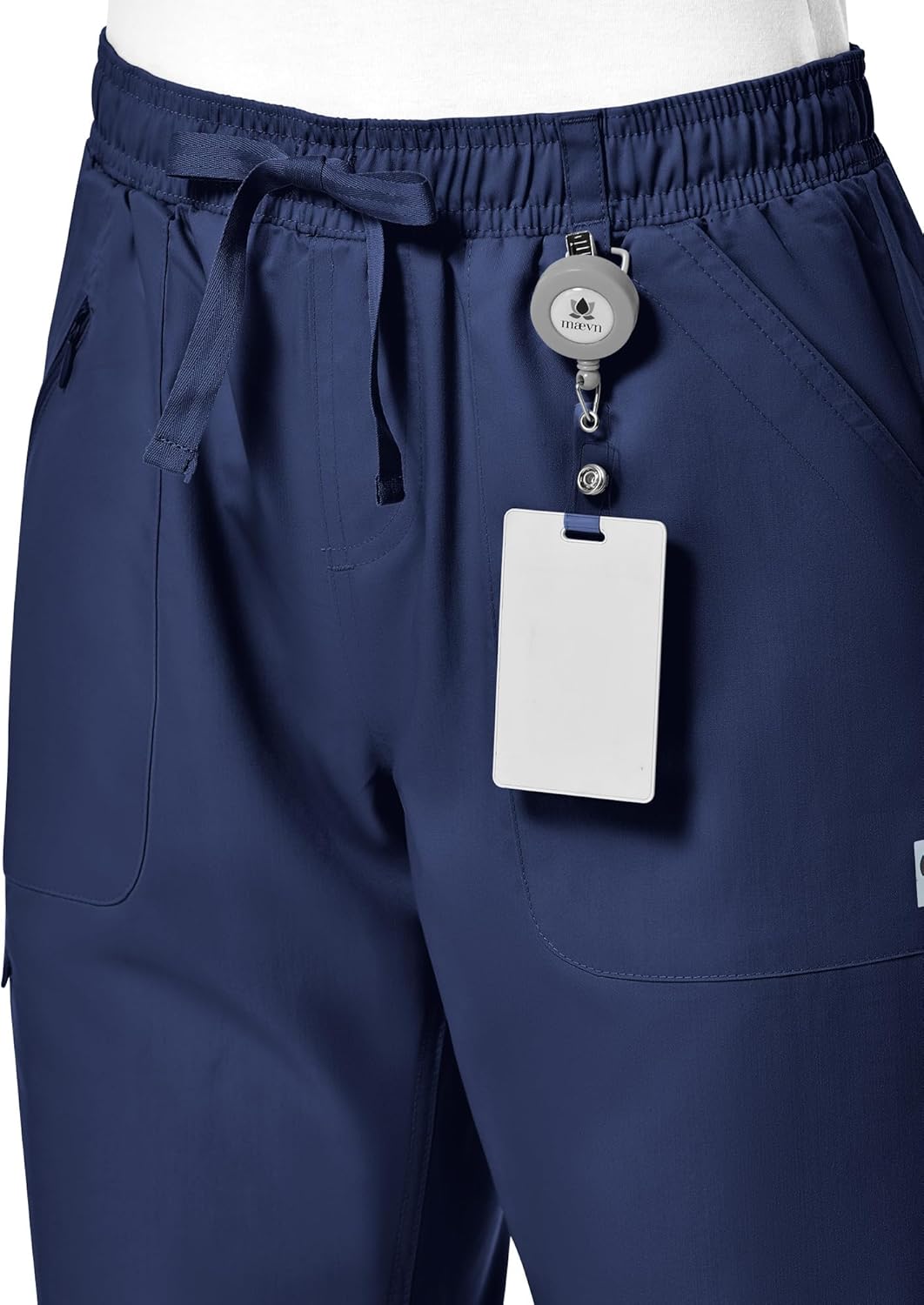 Maevn Women's EON Full Elastic Cargo Pant(True Navy, Medium)