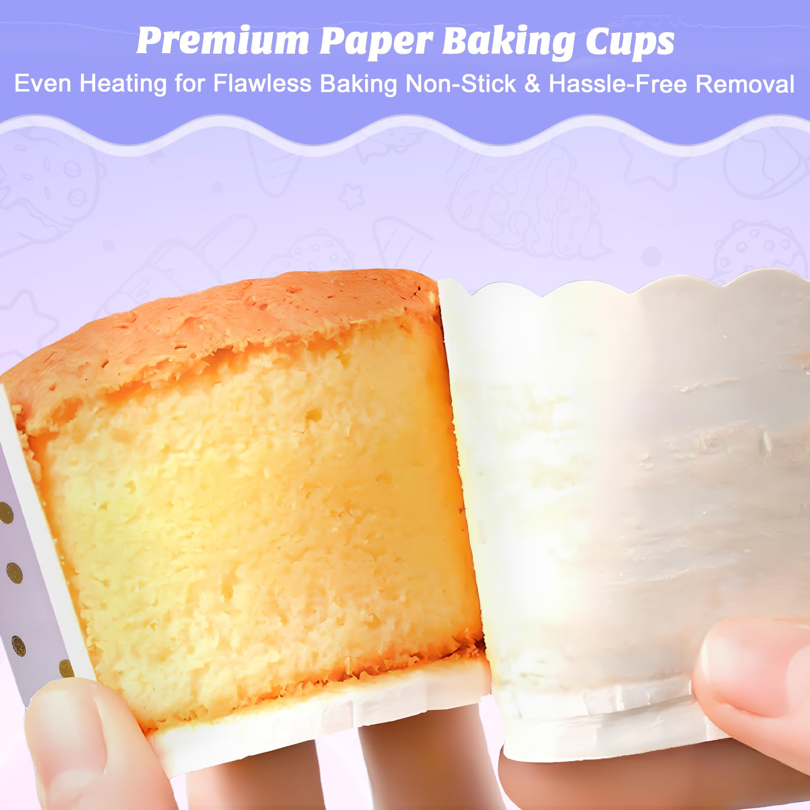 100 sztuk foremek do muffinek z papieru, 70 x 55 mm foremki do babeczek z eleganckimi wzorami, mini foremki do muffinek, miseczki do lodów z kartonu, dekoracje na wesela, imprezy, komplety