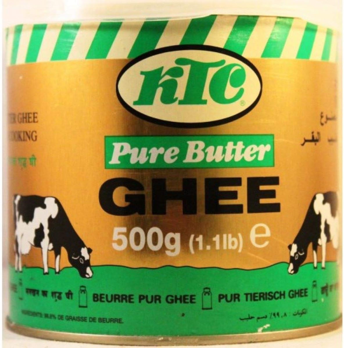 KTC Pure Butter Ghee 500G Amazon.co.uk Grocery