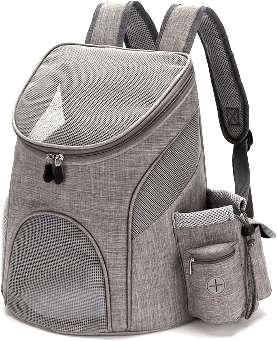 NIEBAIY Cat Backpack, Dog Backpack Foldable Multifunctional Pet Backpack Carrier for Cats and Small Dogs, Suitable for Hiking,…