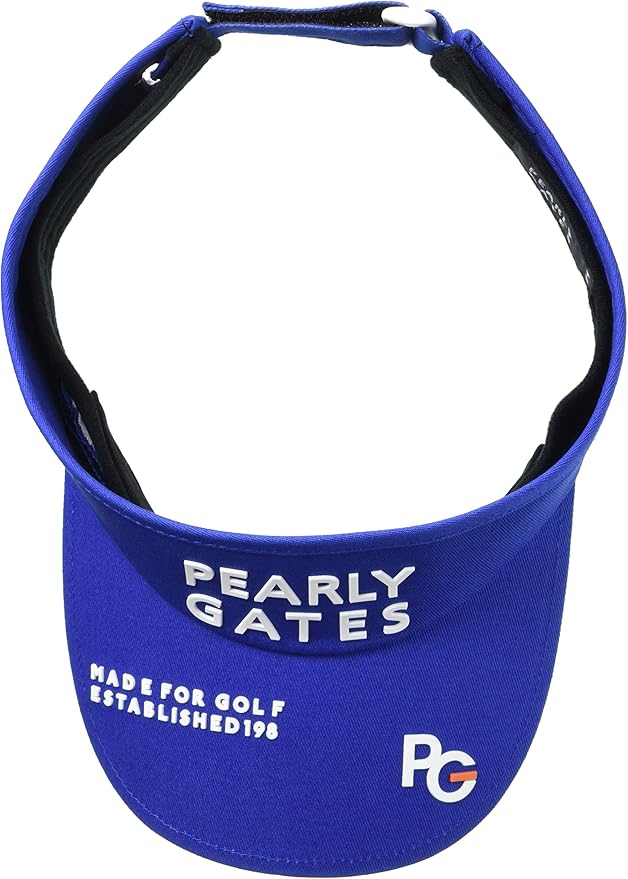 Amazon | [パーリーゲイツ] ユニセックス バイザーPGロゴ ツイルVISOR