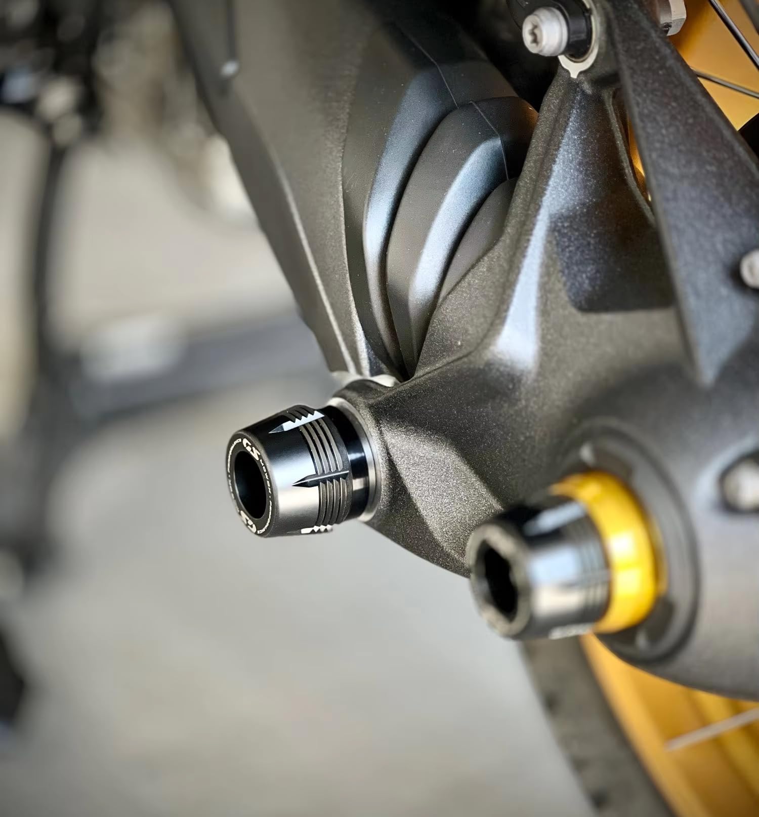 Motorrad Schutzpads für R1300GS 2024 2025 Zubehör R1300 GS GS1300 R1200GS LC R1250GS R 1200 1250 GS GS1200 R1250 GSA 1250GS Adventure HP Kardano-Schutz Anti-Kollisionsschloss (Schwarz)