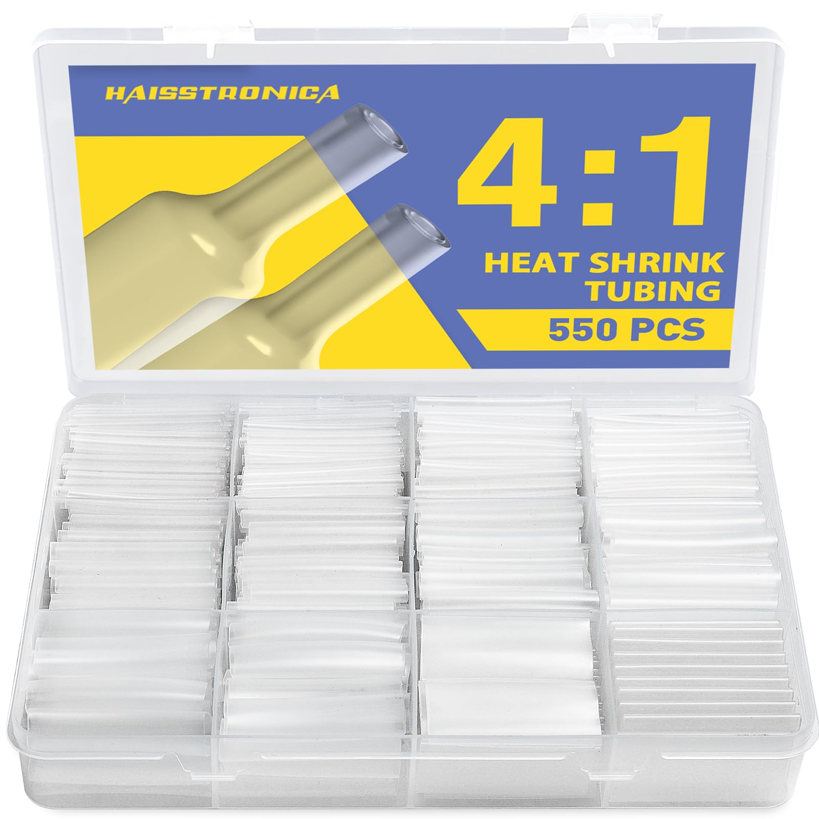 Haisstronica Heat Shrink Tubing Kit - 10ft 4:1 -21