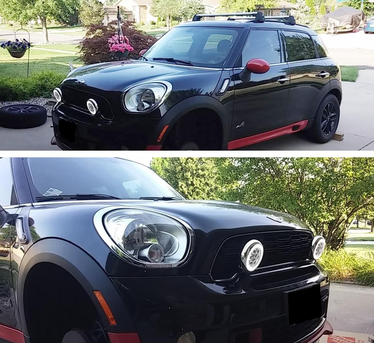 Amazon.co.jp: iJDMTOY クローム仕上げ LED ラリー ドライビングライト