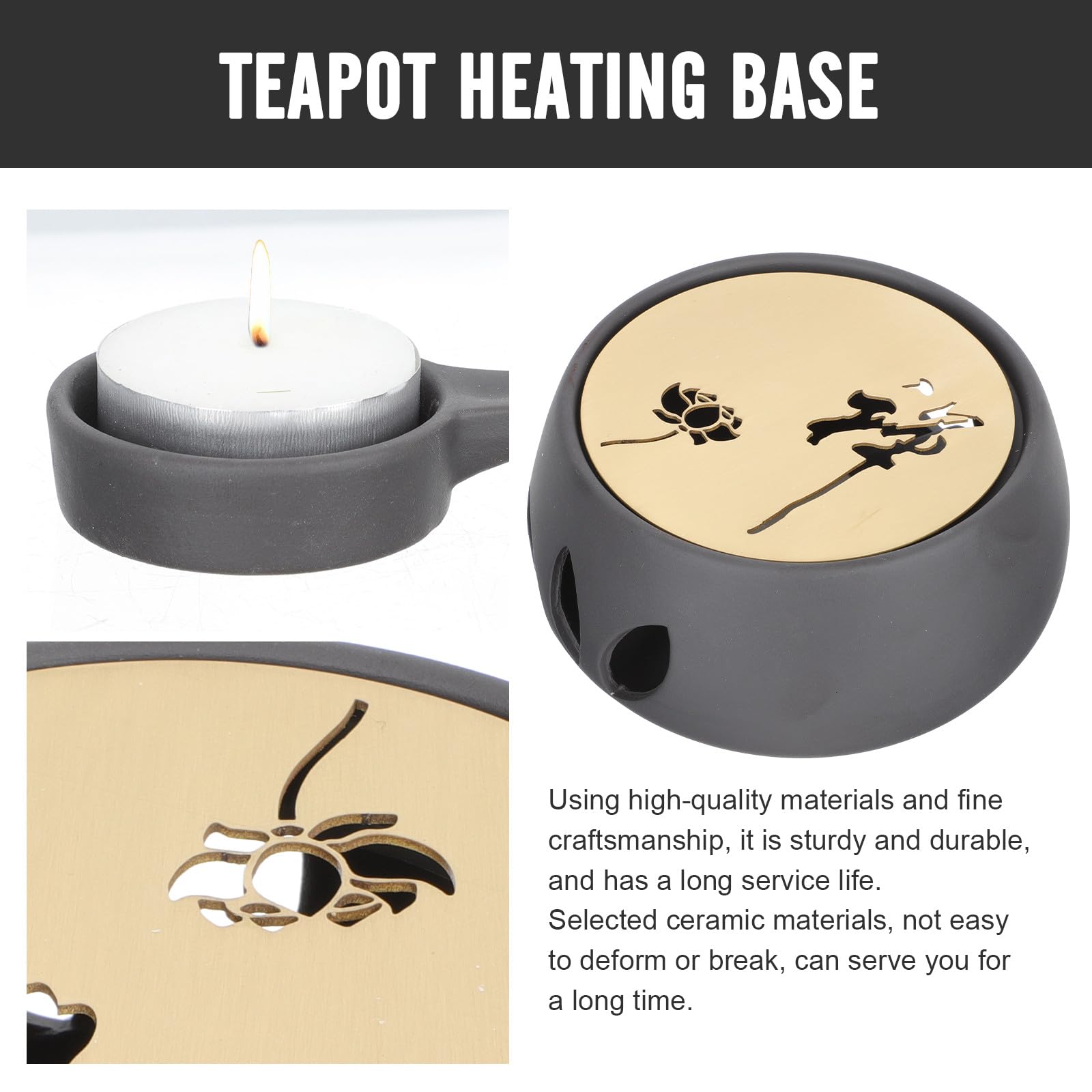 Calentador de Cerámica Japonés Estilo Tetera de en Té Casa
