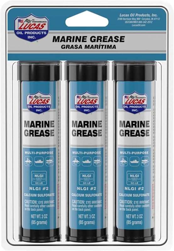 Paquete combinado de 3 onzas de grasa marina Lucas Oil 10682