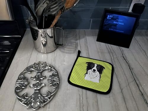 Miniatura 3 de Caroline's Treasures BB1303PTHD - Juego de soportes para ollas de cocina, resistentes al calor, almohadillas calientes para horno, para hornear,