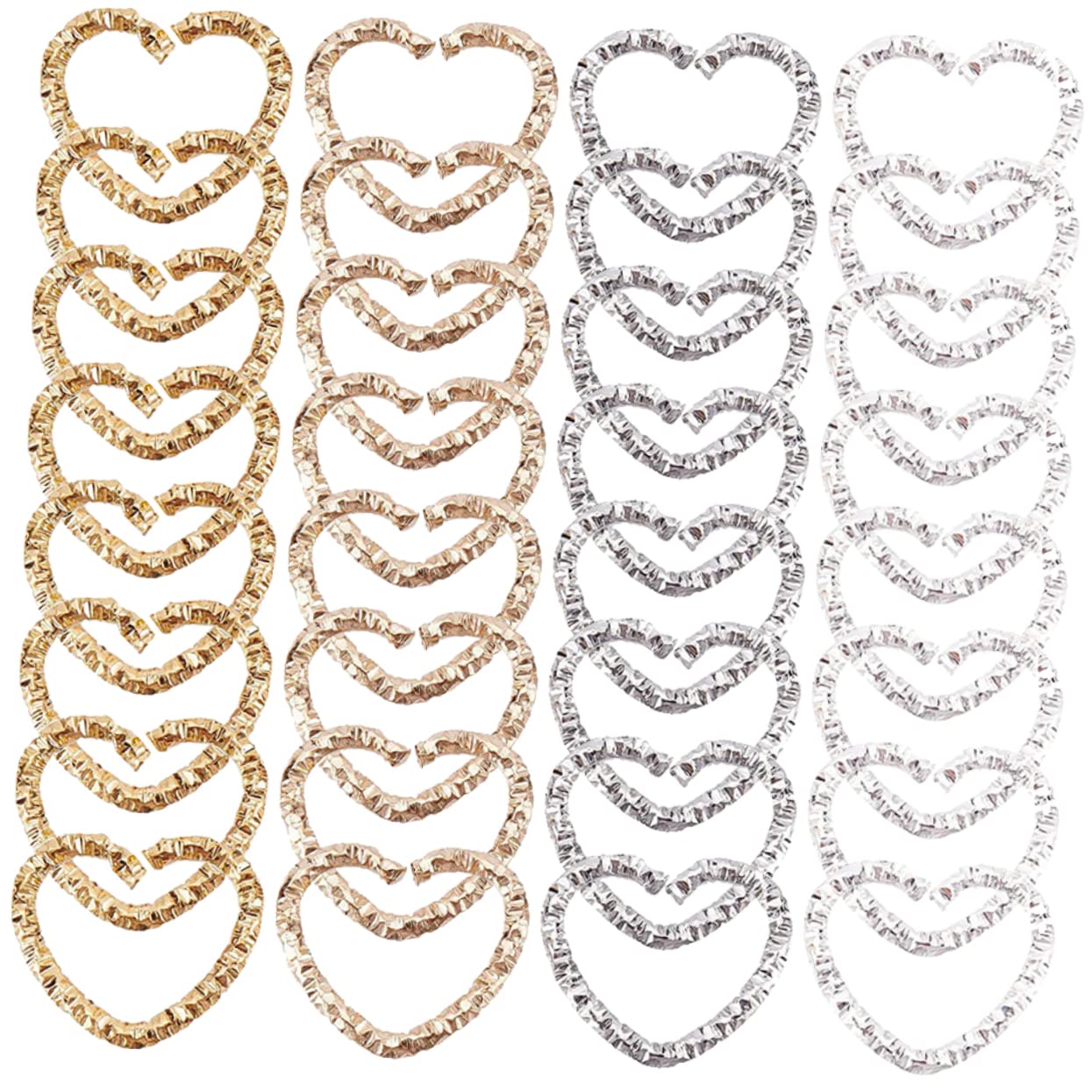 TEHAUX 640piezas Abalorios Forma De y Aros Abiertos Para Joyería Accesorios De Manualidades Para y Pendientes