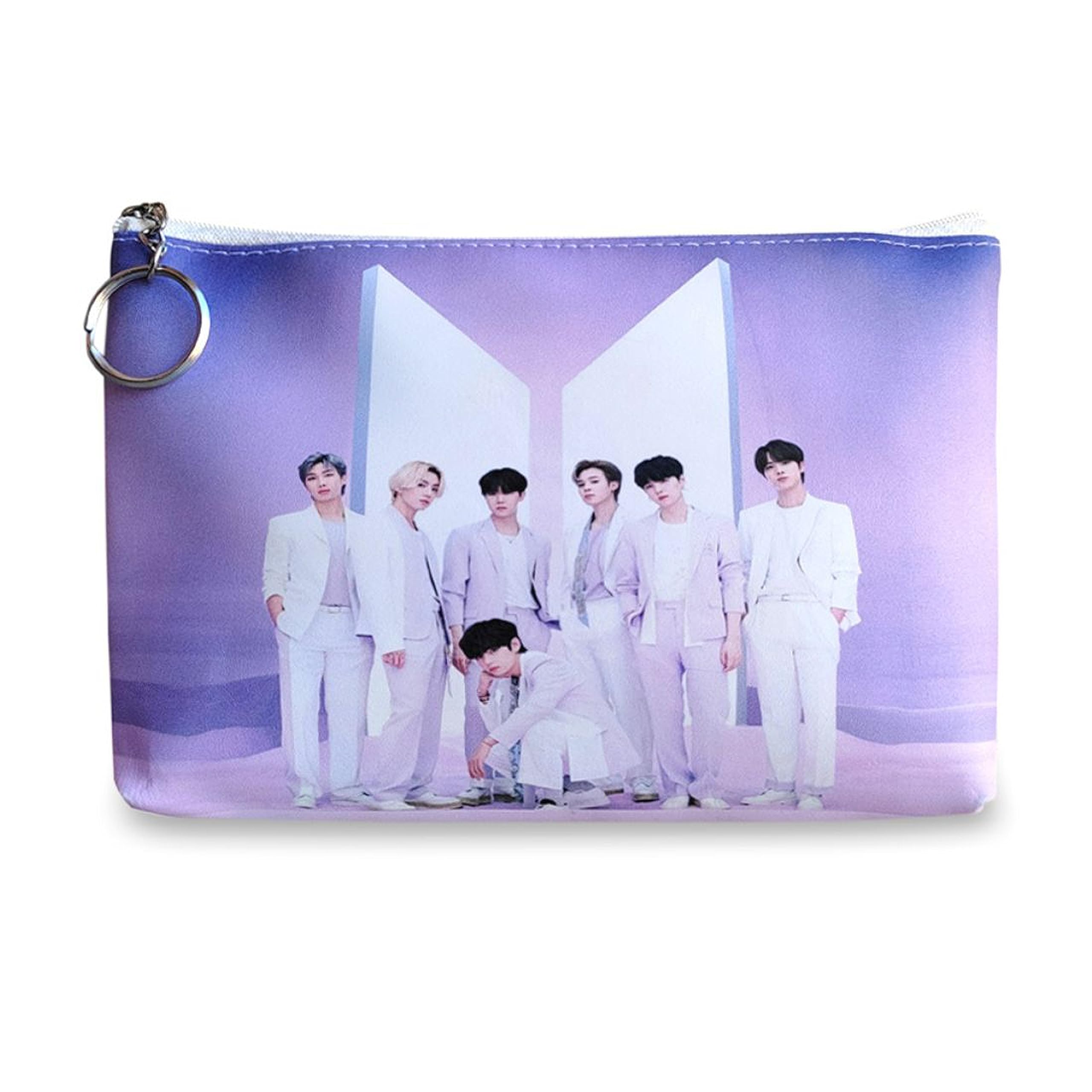 Pencil Case Pencil Pouch Bts Army Team Large Capacity Big Pouch For Kids School Stationery Pouch Travel Pouch Cosmetic Bag For Girls, Waterproof Pouch 1Pcs (Bts, Purple) (B0D1K5VSS9) Amazon Price History, Amazon Price Tracker