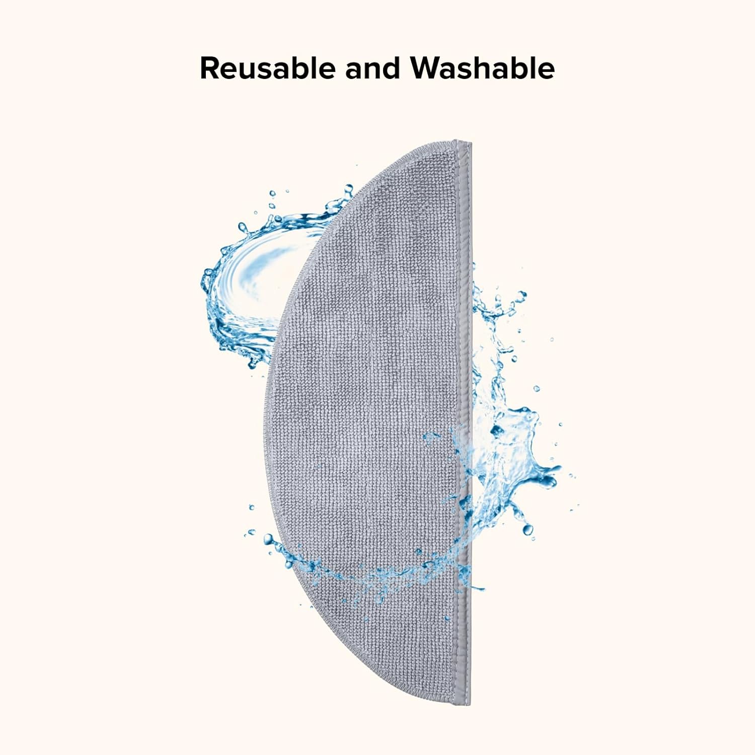 roborock Q10 X5+ Robot Vacuum and Mop with with 2Pcs Mop Cloths