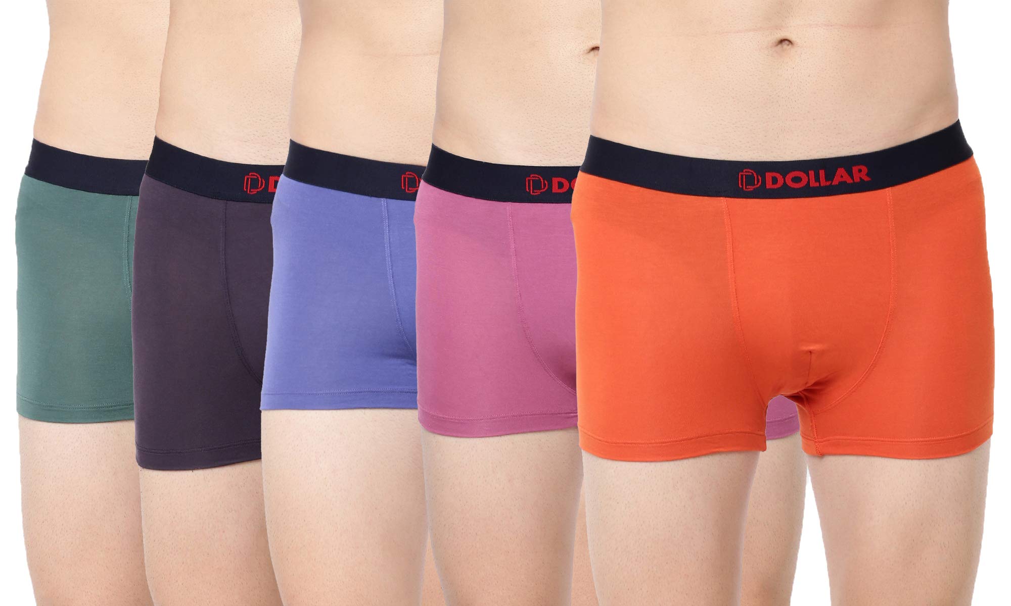 dollar bigboss Men's Assorted Pack of 5 Trunk-picture-27