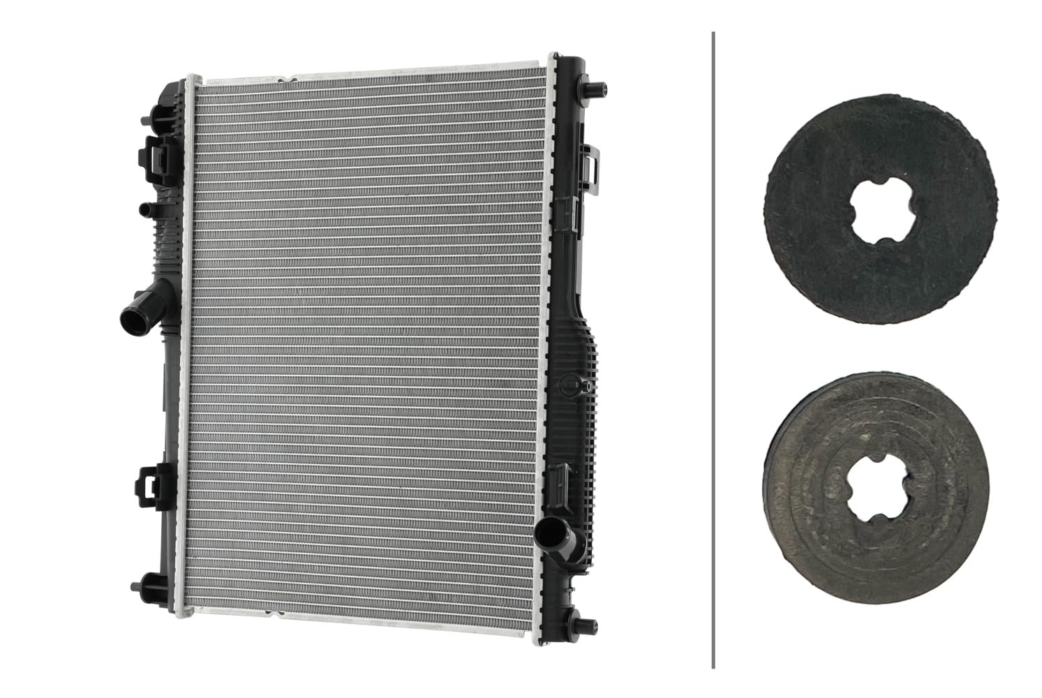 HELLA Radiatore, Raffreddamento motore 8MK366301-831