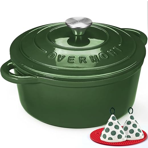 4.5 Enameled Cast Iron Dutch Oven, round (multiple colors) - $44.99