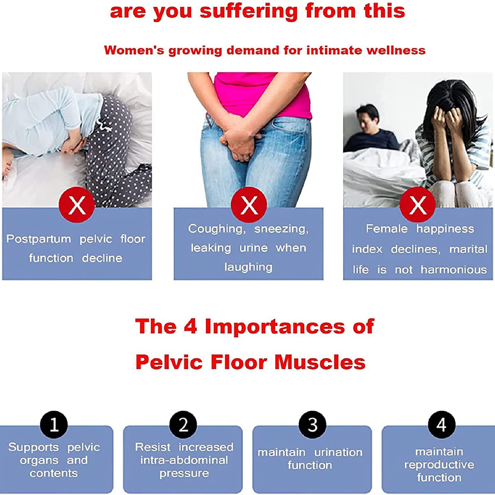 Strumento di riparazione muscolare del pavimento pelvico per il recupero post-partum, terapia dell'impulso magnetico con regolazione intelligente dell'energia, 28 minuti di utilizzo per la salute