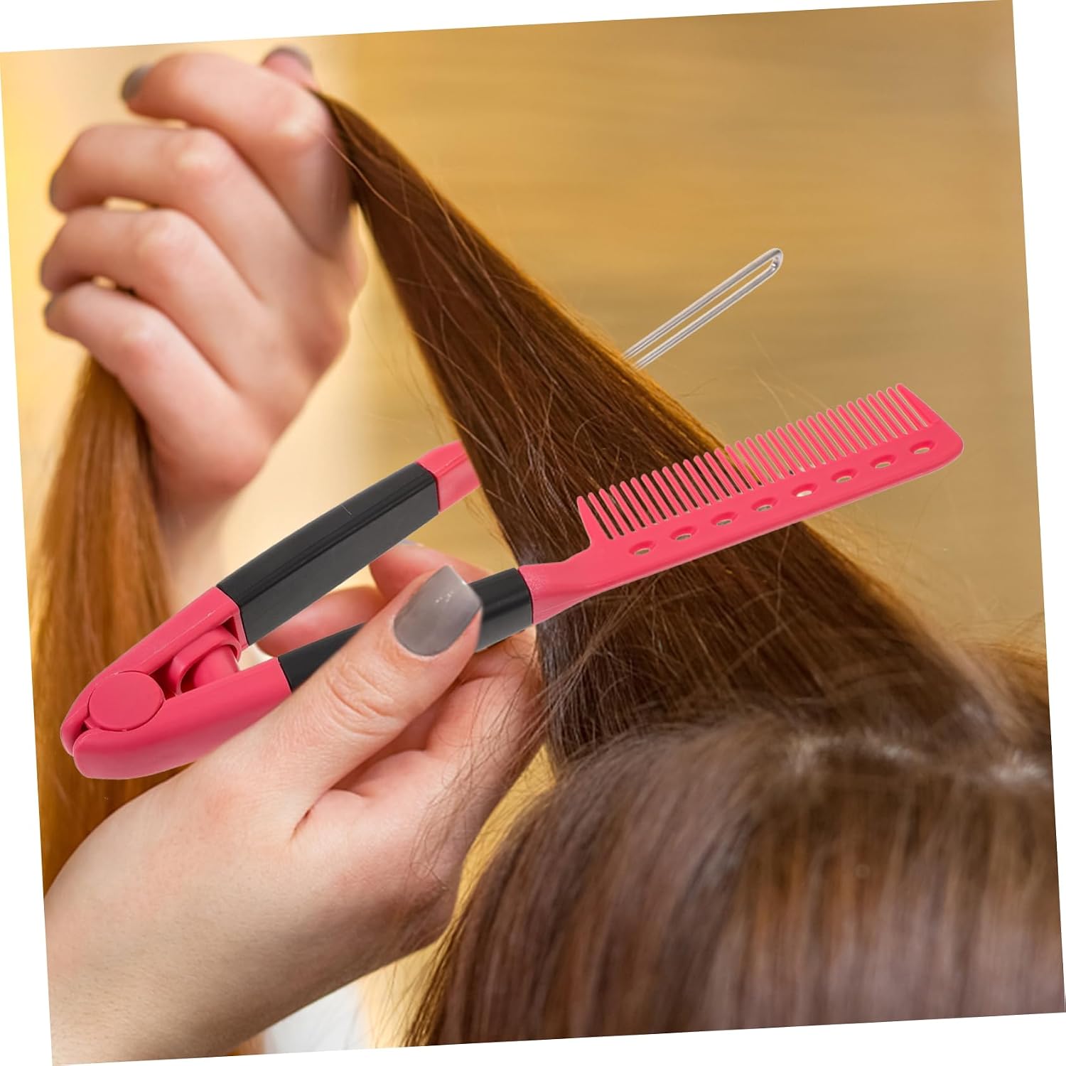 Hair Styling Comb Hair Straightener for Women Men Large Comb for Women Professional Styling Tool Hairdressing Brush