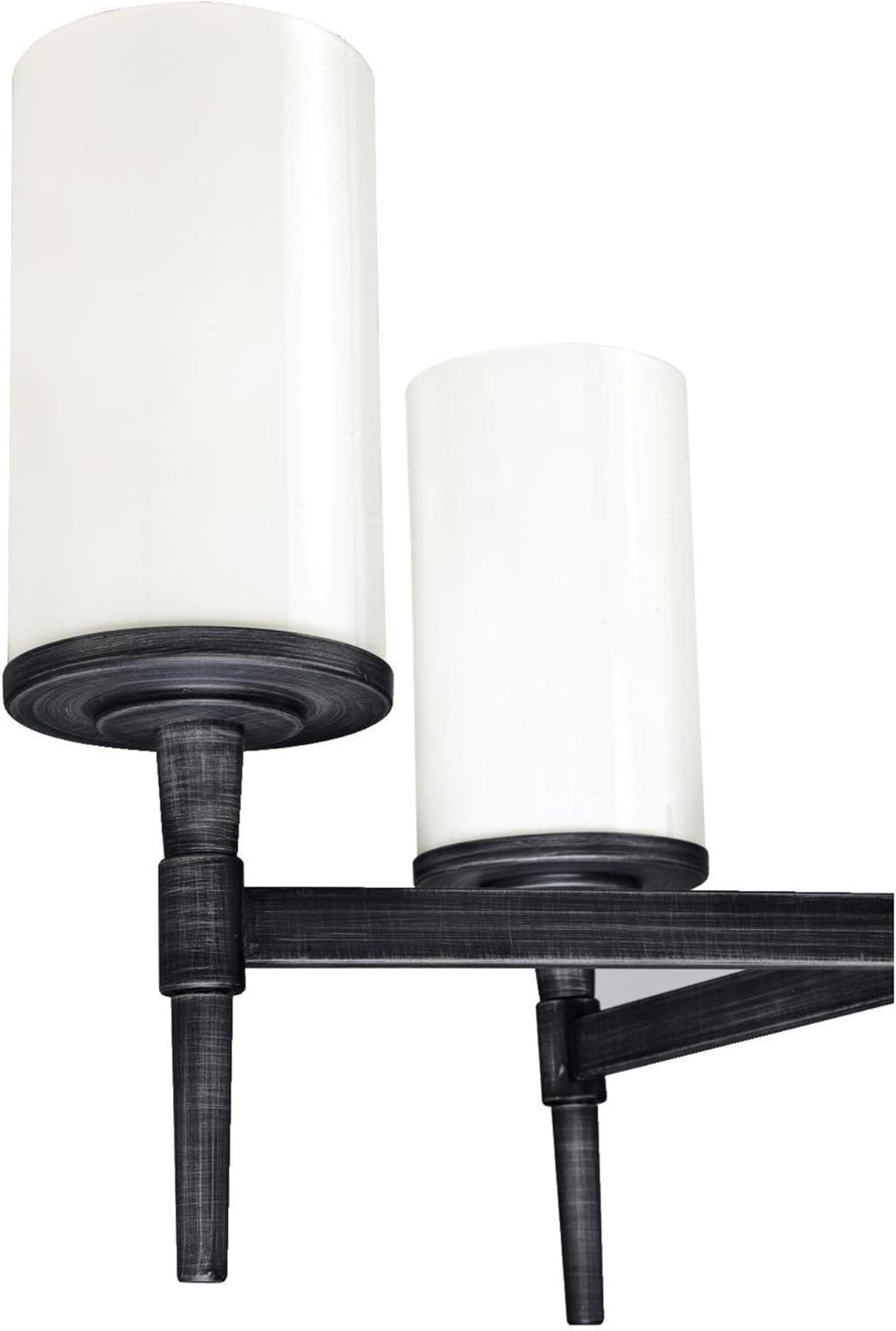 Exсluѕіvе Dіѕсоunt 50% Prісе Westinghouse Lighting 6324700 Courtfield Five-Light Indoor Chandelier, Distressed Aluminum Finish with White Opal Glass