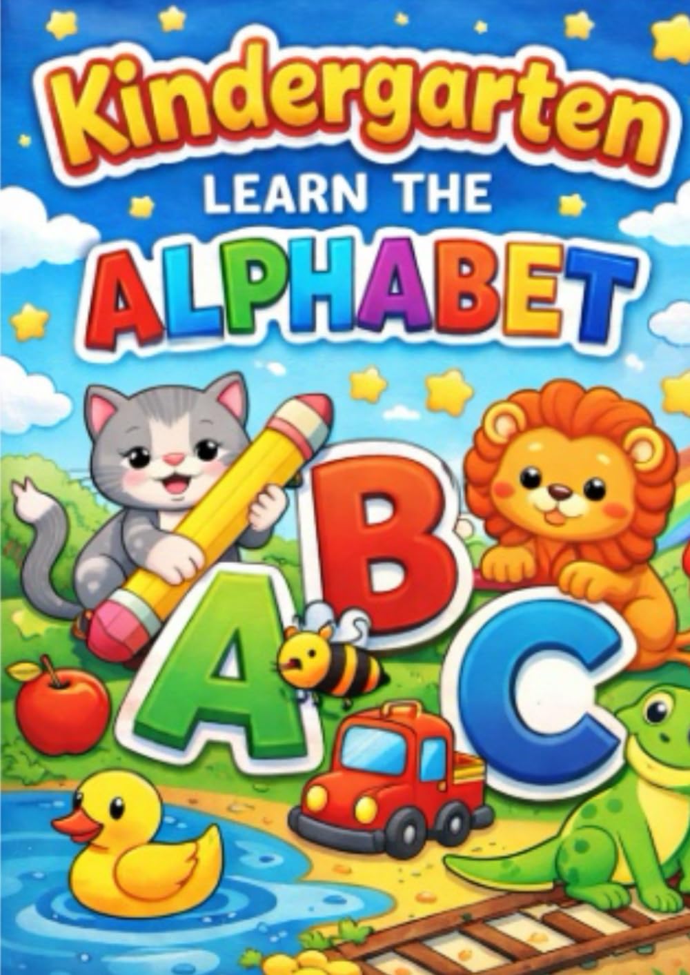 Kindergarten: Colour & Learn the Alphabet