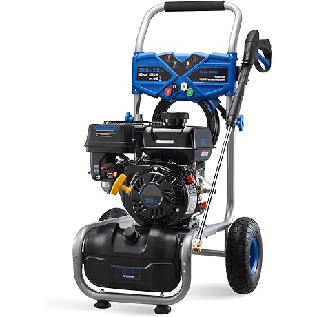 3500PSI Gas Pressure Washer Gas Powered High Pressure Cleaning Machine