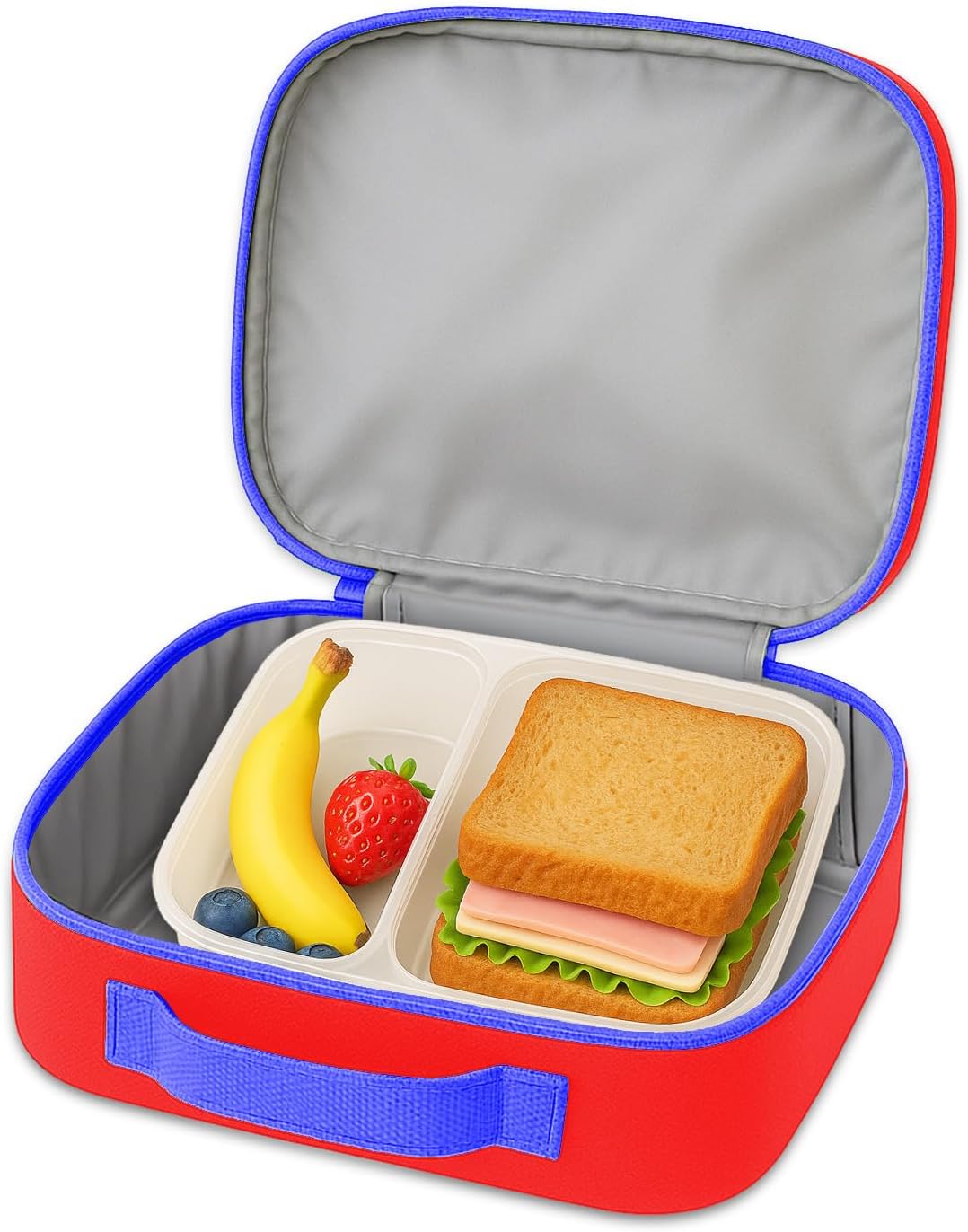 Super Mario Backpack and Lunch Box Set for Kids - Bundle with Backpack, Lunch Bag, Stickers, Water Bottle, More | Mario Bag for Boys 4-6