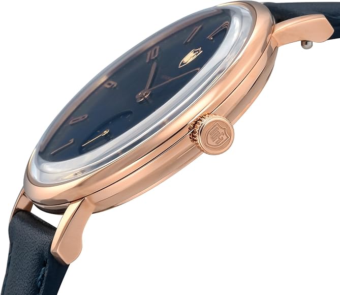 [ドゥッファ] 腕時計 Gropius グロピウス 文字盤 ネイビー ステンレススチール クォーツ 38MM ドイツ Watch DF-9001-0F  [並行輸入品]
