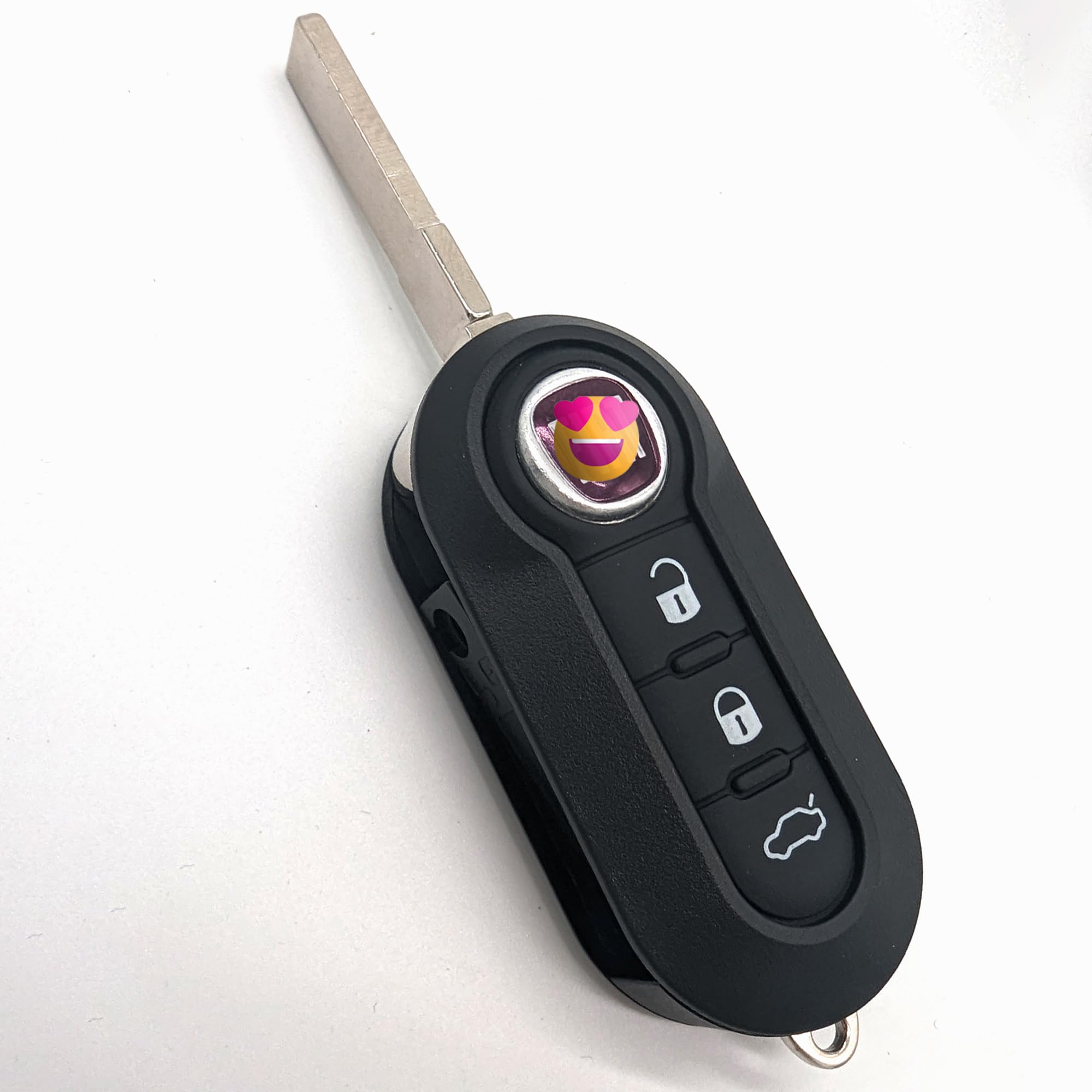 GUSCIO CHIAVE 3 TASTI COMPATIBILE CON FIAT GRANDE PUNTO 500 PANDA PUNTO BRAVO STILE DUCATO