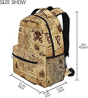 Vista 7 de senya Roaring Panther Mochila escolar Mochila de viaje para niños estudiantes, Patrón 3, Mochilas Daypack