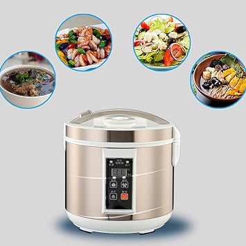 Black Garlic Fermenter Machine(6L), Intelligent Fermentation Machine, with 2-layer Cage Rack, Control Panel(Adjust Time/temperature), Thickened Liner, for Black Garlic, Natto,6L