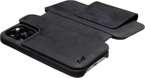 Miniatura 3 de Classic V5 - Funda de piel tipo cartera para iPhone 14 Plus con funda magnética desmontable para teléfono, compatible con MagSafe y todos los