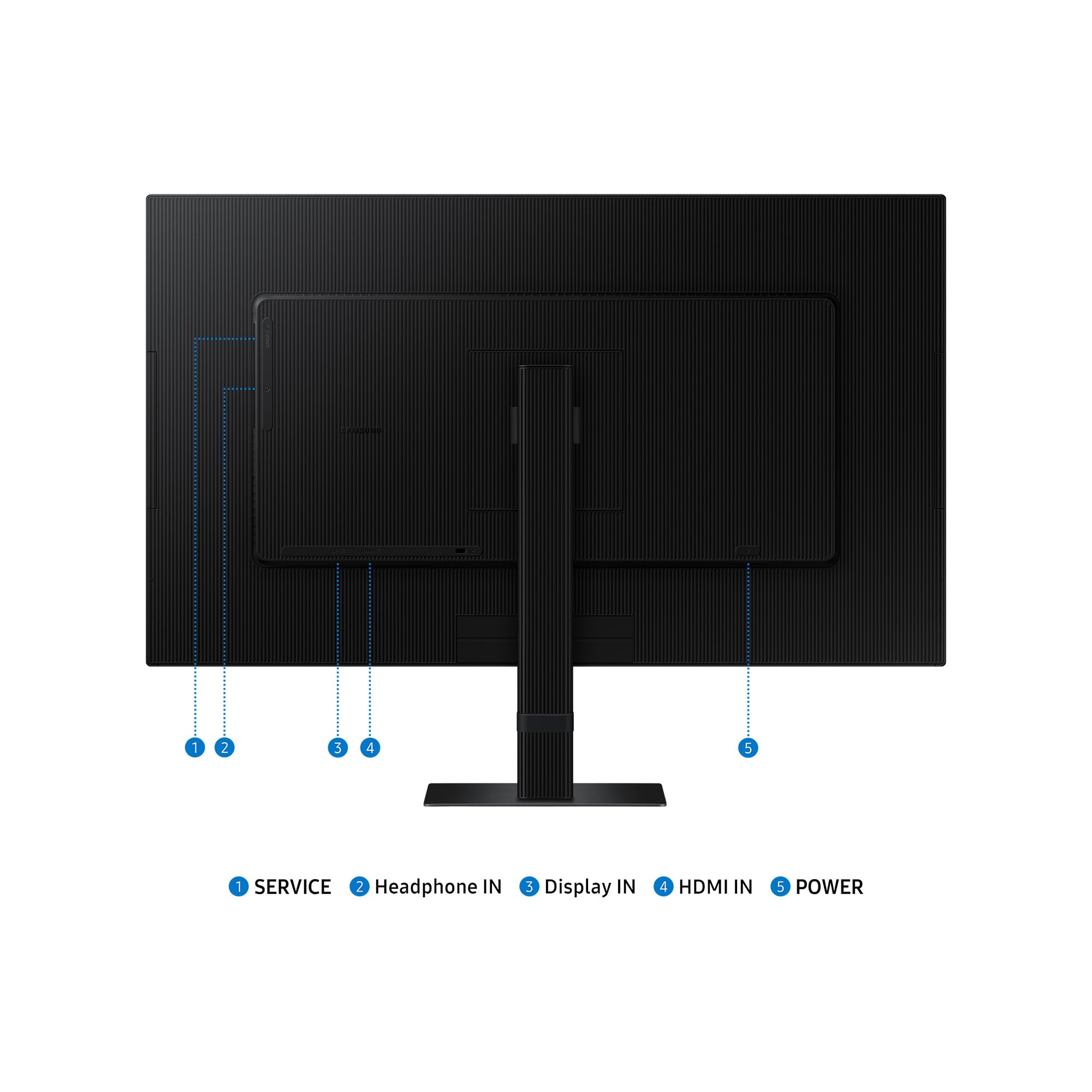 Samsung ViewFinity S70D 27 Zoll 4K UHD Monitor, 3840x2160, 60Hz, HDR10