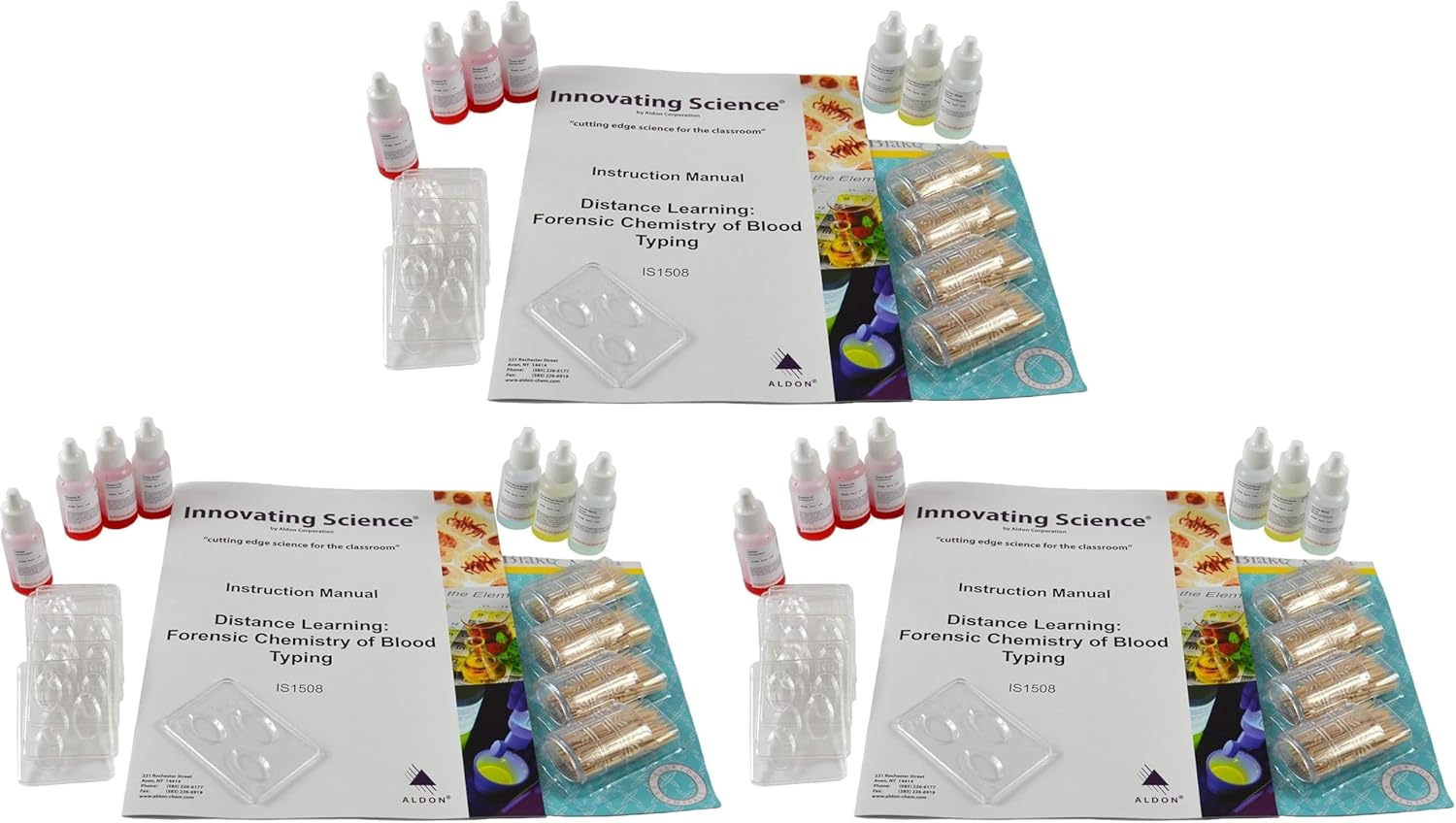 Forensic Chemistry of Blood Typing: Identifying and Classifying Blood - Distance Learning Kit - Innovating Science