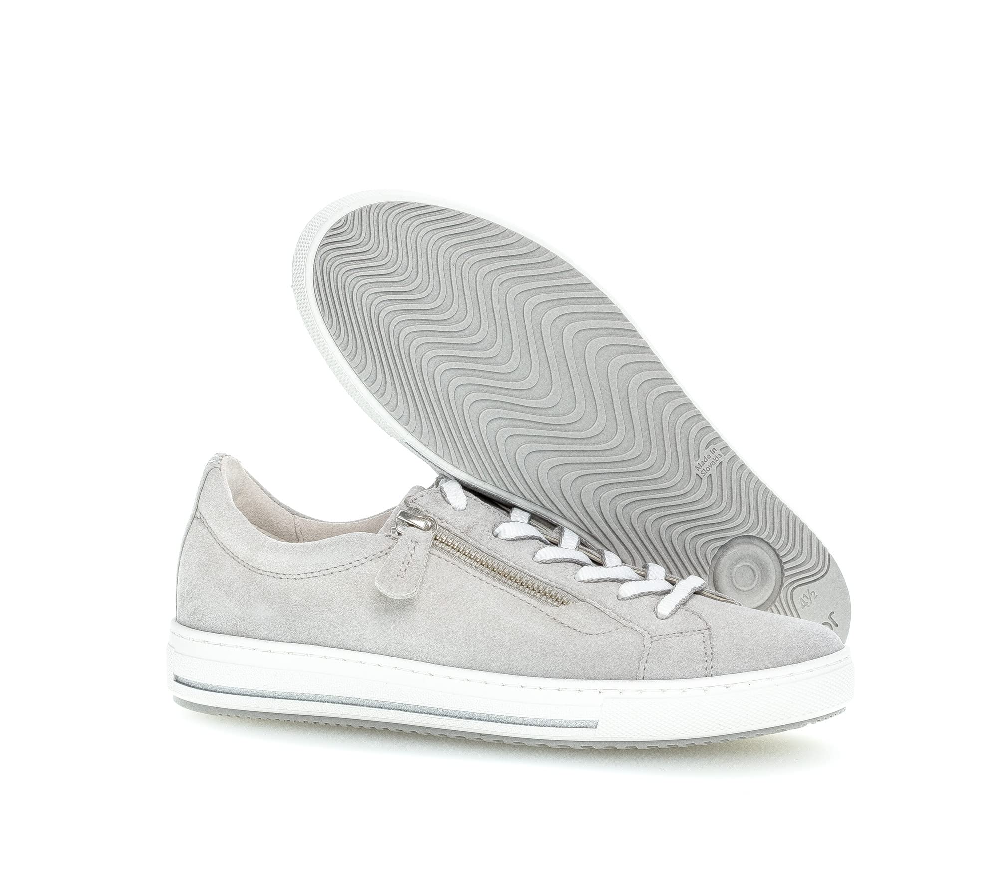 Gabor Damskie sneakersy Low Top, półbuty, luźne wkładki, lekka szerokość