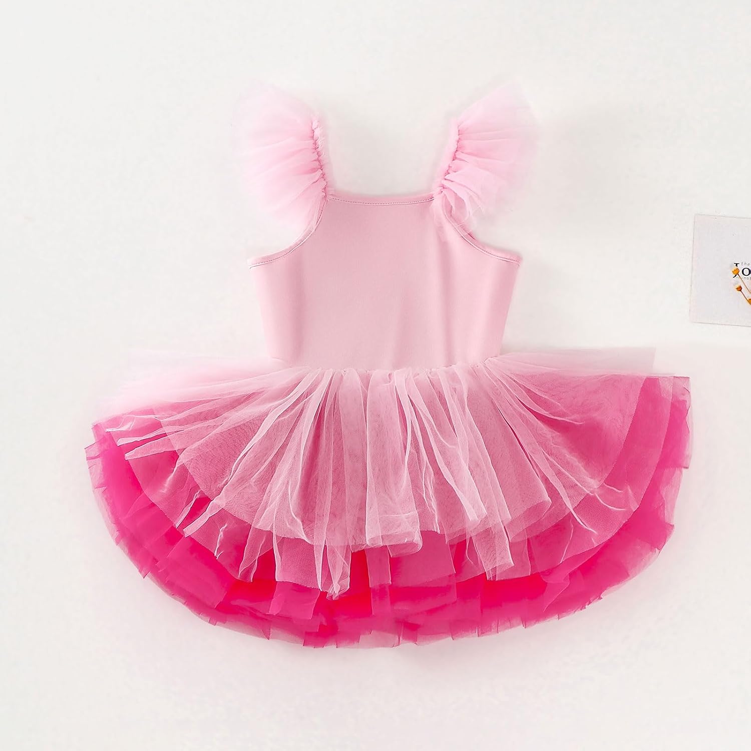 Tutu.kk Toddler Girl Dance Leotards Sleeveless Tulle Ballet Tutu Dress Ballerina Costume for Birthday,Party