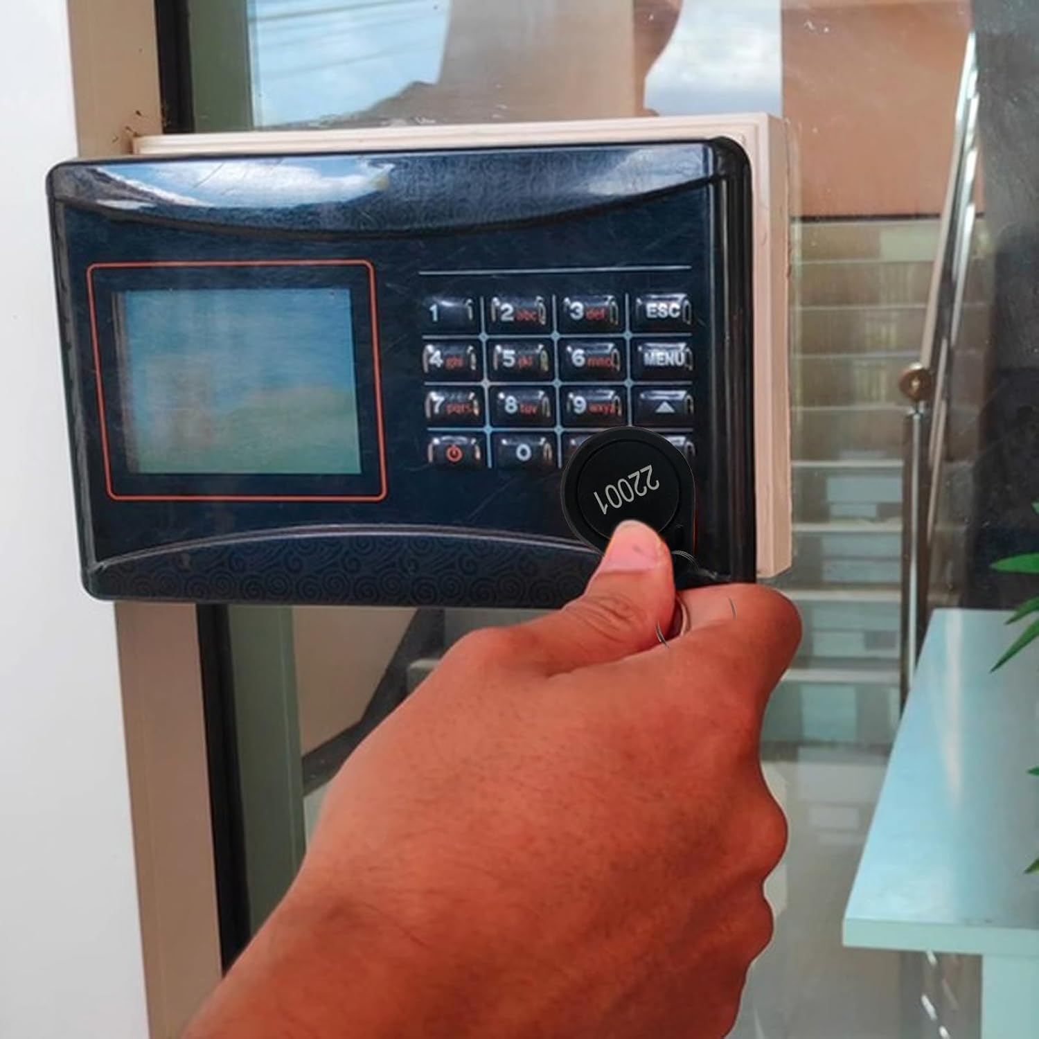 50 Pcs 26 Bit Proximity Key Fobs Compatable with Prox Key ISOProx 1346 1386 1326 H10301 Format Readers, Works with The Vast Majority of Access Control Systems (50 PCS)