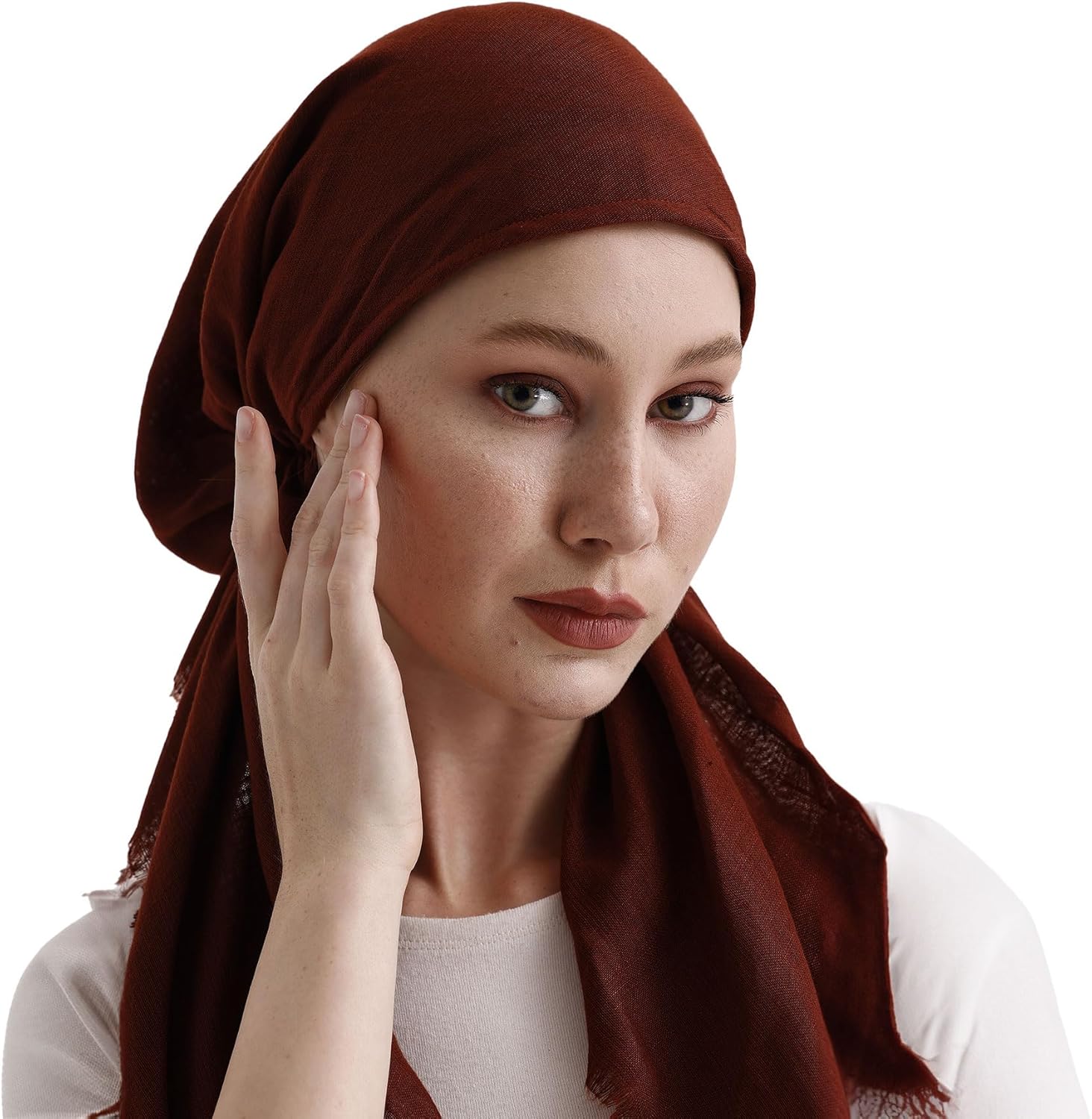 dscarf Headwear Pre Tied Head Scarves for Women Featuring | Soft Chemo Head Wear Headcover Ready Headwear - Image 9