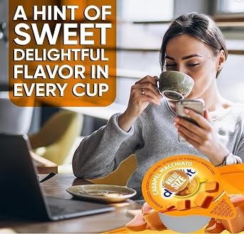 Coffee Creamer Single Caramel Macchiato (192 ct.)+ SHIPPING IN BOX