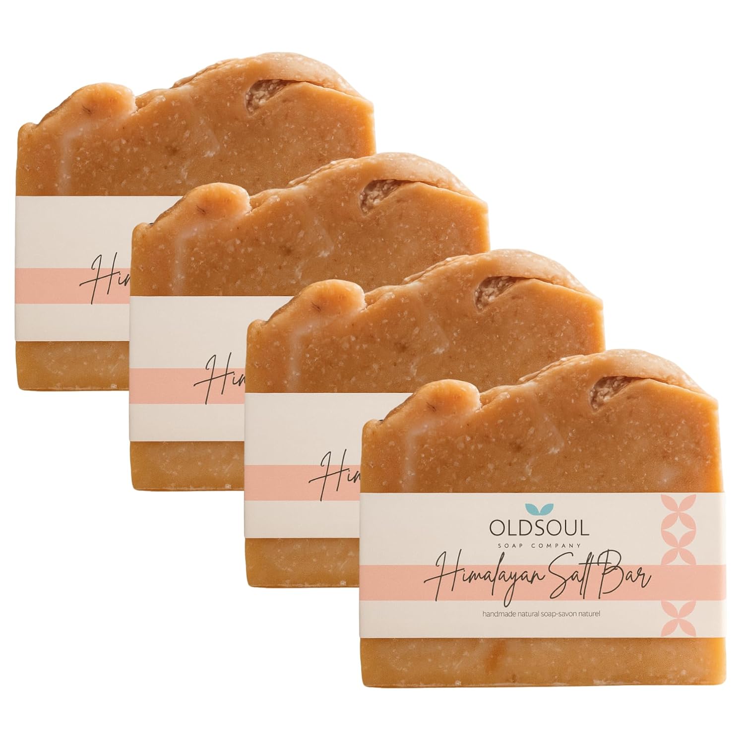 Himalayan Salt Soap Collection Soap Bar – Skin Renewing, Vegan-Friendly with Lavender, Peppermint & Rosemary – Deep Cleansing & Nourishing for Glowing Skin – 5.8 oz Pack 4 Himalayan Salt Soap Collection Soap Bar – Skin Renewing, Vegan-Friendly with Lavender, Peppermint & Rosemary – Deep Cleansing & Nourishing for Glowing Skin – 5.8 oz Pack 4