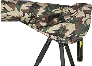 ROLANPRO L Size Rain Cover Raincoat For Telephoto, 90cm Length For Sigma 300-600mm,400mm F/2.8, 500mm F/4,600mm F/4,800mm F/5.6 Lens-# Thicker Grass Waterproof - View #12