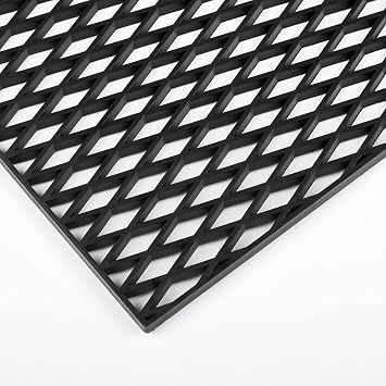 AggAuto 47"x16" ABS Plastic Universal Car Grill Mesh Rhombic Hole 10x30mm