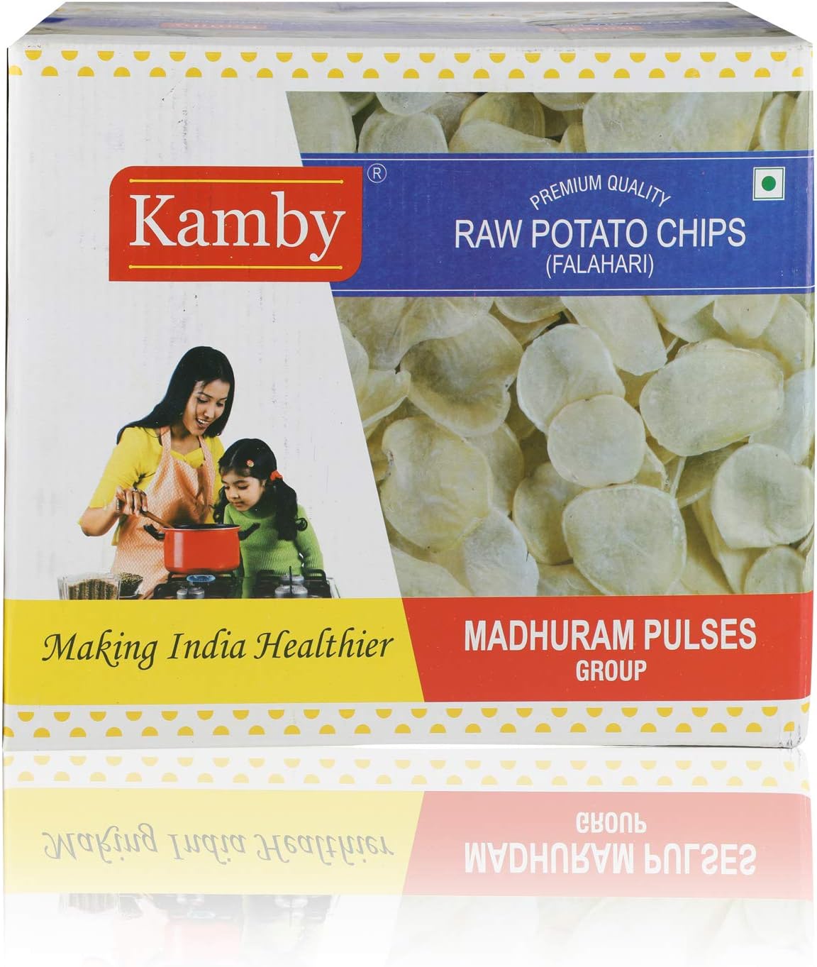 KAMAL Kamby Raw Potato Chips, 5 Kg