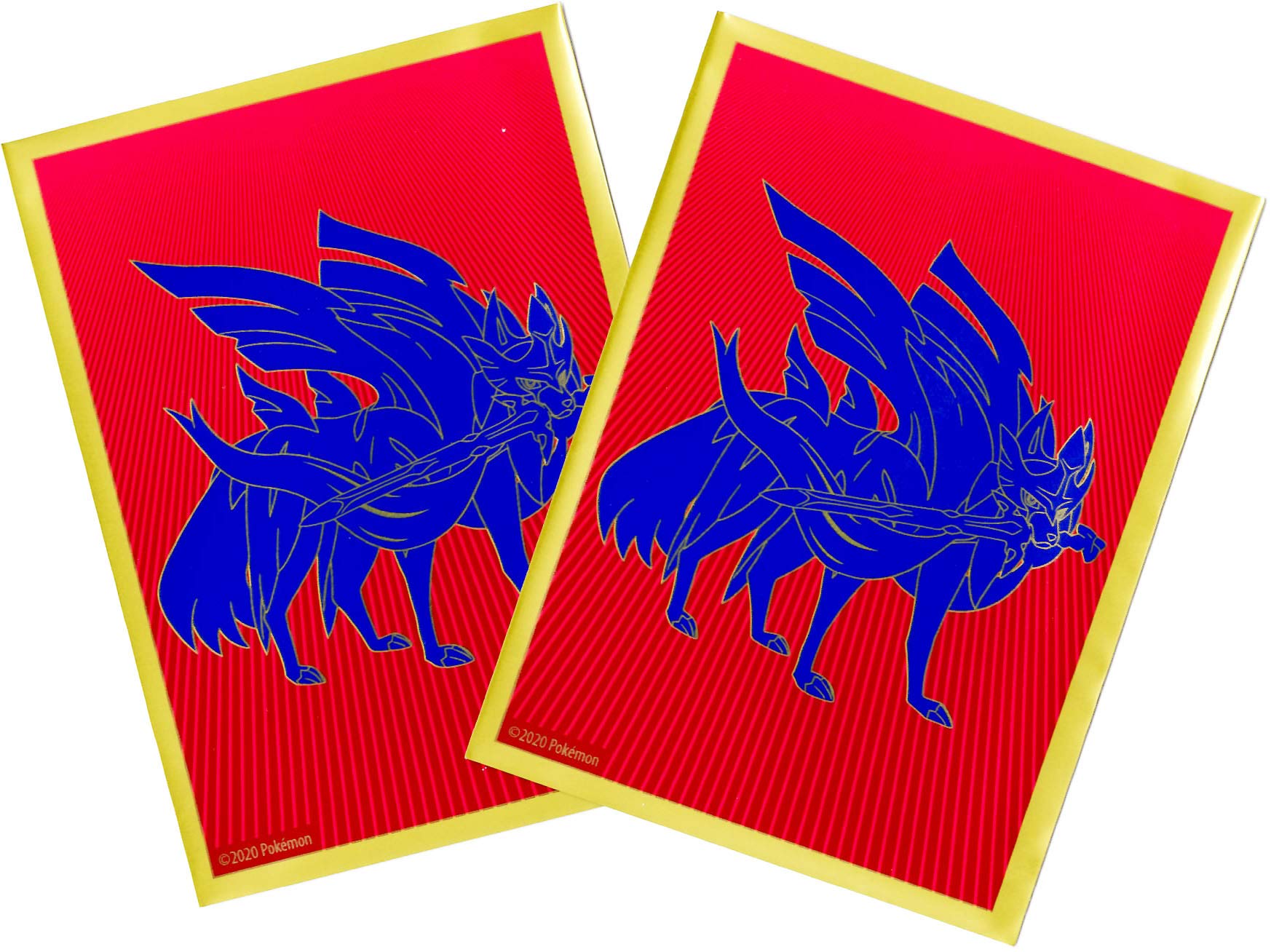Pokemon Sword & Shield Card Sleeves Zacian - 65 Sleeves per Pack -  Tournament Legal