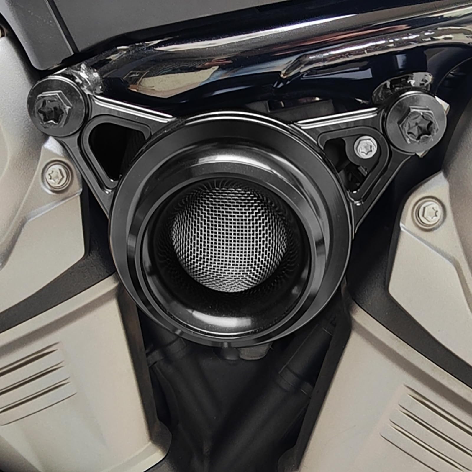 Filtro de aire CNC para motocicleta, kit de velocidad para Harley Sportster Nightster RH 975 RH975S Special 2022 2023 2024, aluminio negro