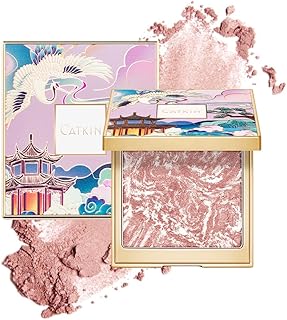 CATKIN Blush, Coloretes en Polvo, Aspecto Natural y Fresco, Aplicación Suave y Uniforme, Construcción de Color Gradual, 10g