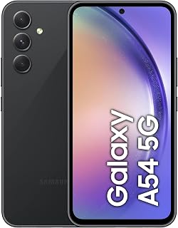 Samsung Galaxy A54 5G Mobile Phone 6.4 Inch Super AMOLED FHD+ screen 128GB Awesome Graphite