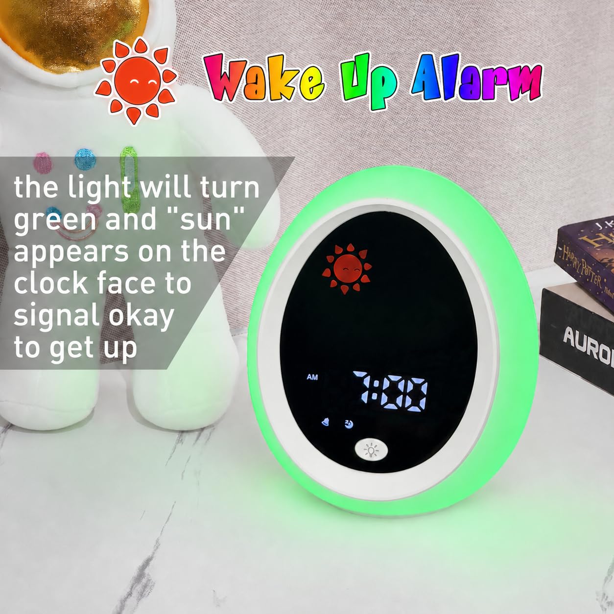 Ok to Wake Sleep Training - Reloj despertador para niños pequeños