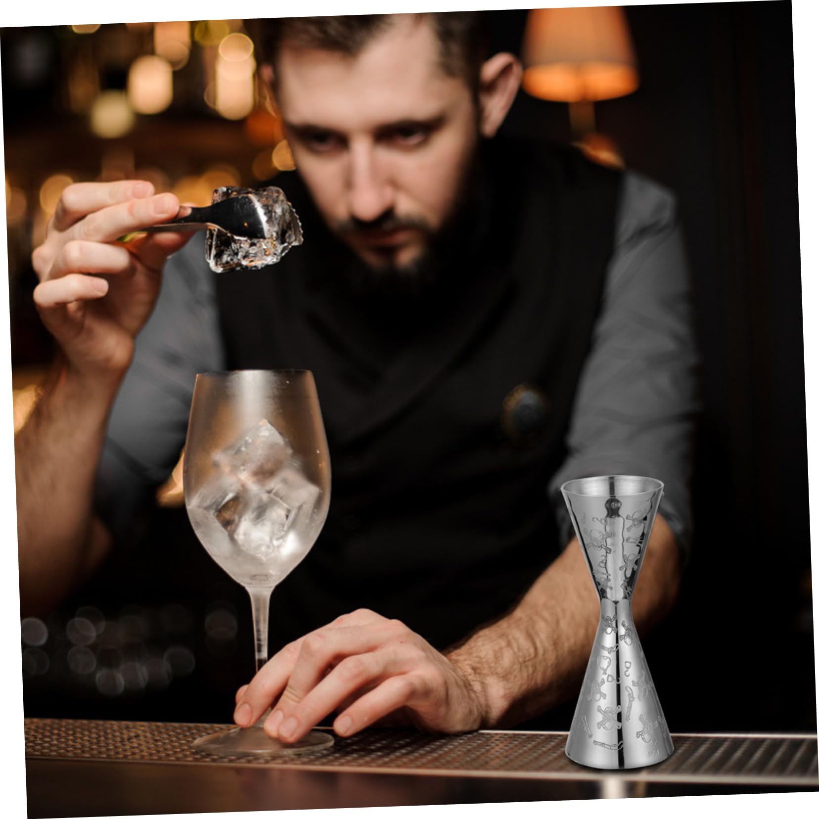 Alipis 3stücke Edelstahl Cocktail-jigger Mit Messung Doppelter Messbecher Für Präzise Getränke Barzubehör Für Bartender Und Cocktail-liebhaber