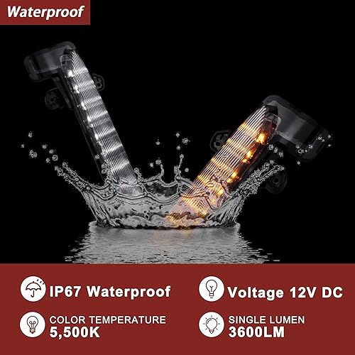 Miniatura 5 de Kit completo LED antiniebla delantera DRL para Toyota Corolla 2021-2023 SE XSE, funciona como luces direccionales secuenciales dinámicas, kit de