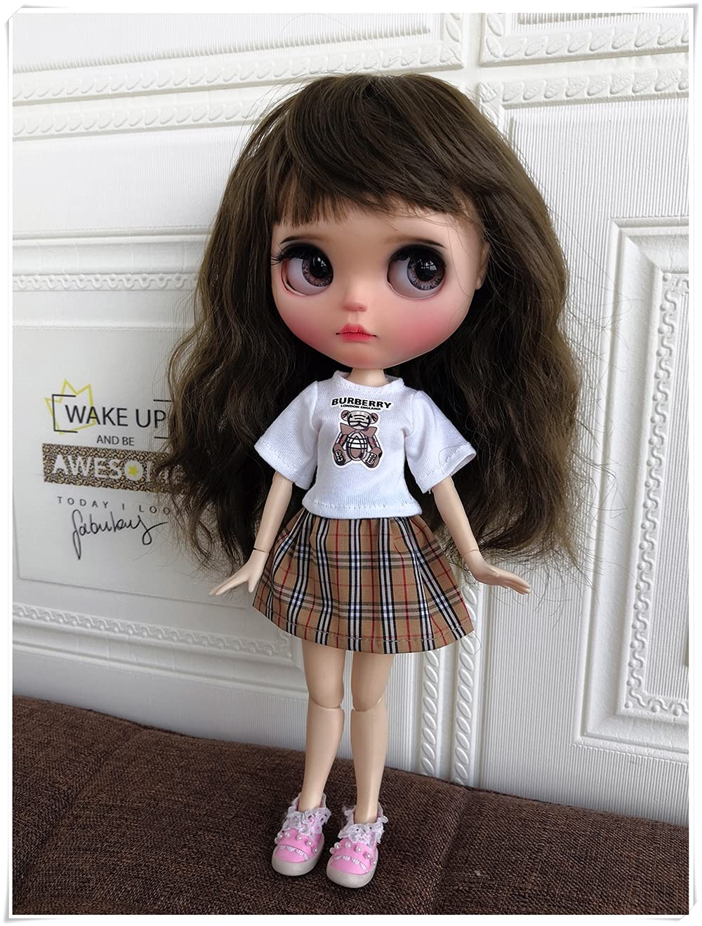 Amazon.co.jp: Leoglint ブライス 服 ドール服 人形 衣装 1/6スケール 