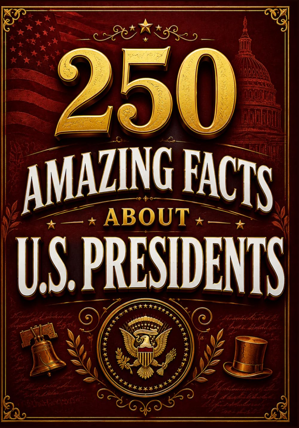 250 Amazing Facts About U.S. Presidents: Surprising Stories, Historic Firsts, Presidential Secrets, and Little-Known Facts from America's Leaders (The 250 Facts Book)