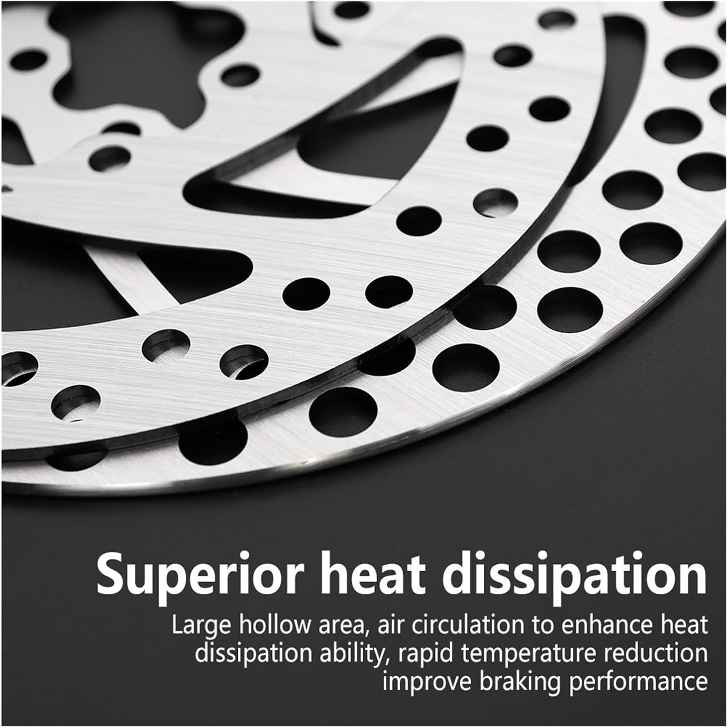 Bicycle Brake Disc Bicycle Disc Brake Rotors 140 MM 6 Bolts Compatible With Mountain Road Bike Braking System Cycling Accessory