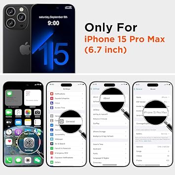 Compatible with Apple iPhone 14 Pro Max Case 6.7, Uruchi Thin Liquid Silicone 3 Layer Fully Coated Soft Gel Rubber Case Cover, Lilac